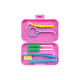 Set for the care of aligners, pink